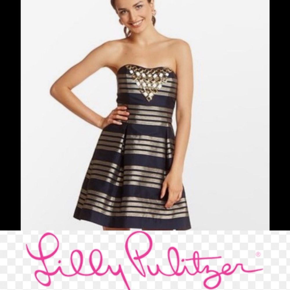 Lilly Pulitzer Sami Ryan Strapless Dress